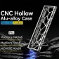 H68 Hollow Alu-alloy Case for Mechanical Keyboard with Ribbon Slot for Madlions mad68 / 68he